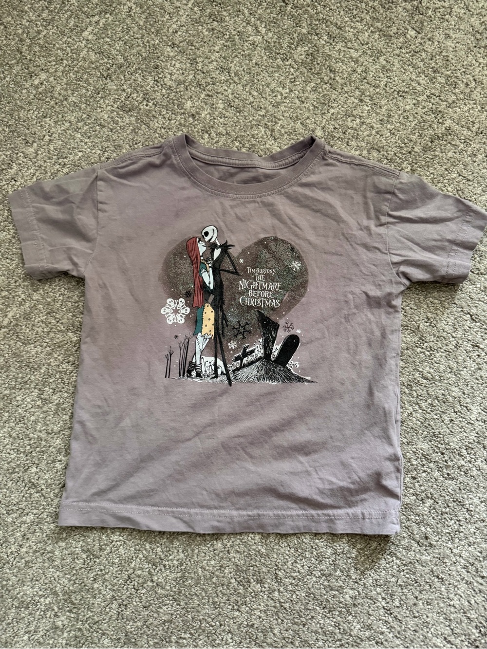 Disney The Nightmare Before Christmas Kids Tee - Mauve